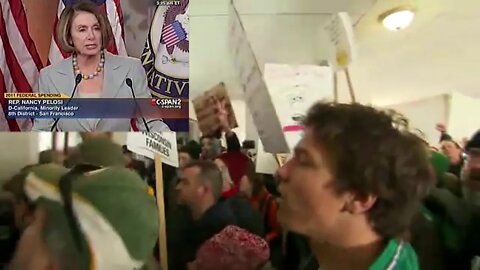 Nancy Pelosi stands in SOLIDARITY with those protestors storming the Capitol - 2011