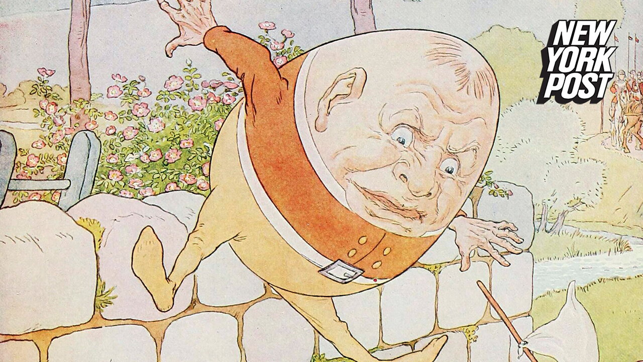 Twitter debate rages after claim 'Humpty Dumpty' is not an egg