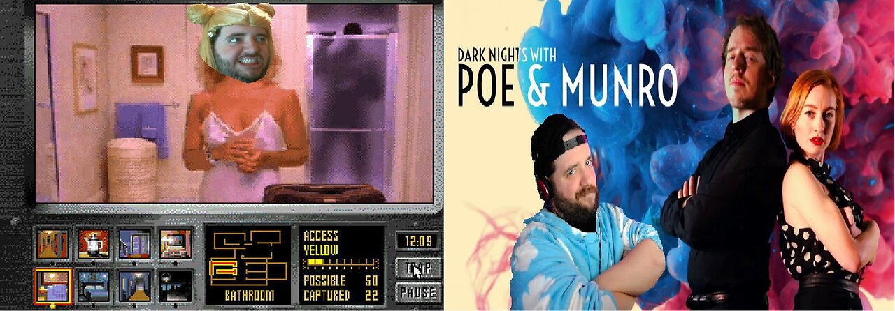 Night Trap and Dark Nights With Poe & Munro - Halloween Stream