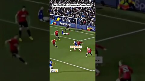 Football Most Insane Own Goal #shorts #football #owngoals #goals