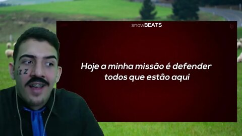 PASTOR REACT ♫Rap do Rengoku | O Pilar das Chamas | (Kimetsu no Yaiba) | Snow Beats