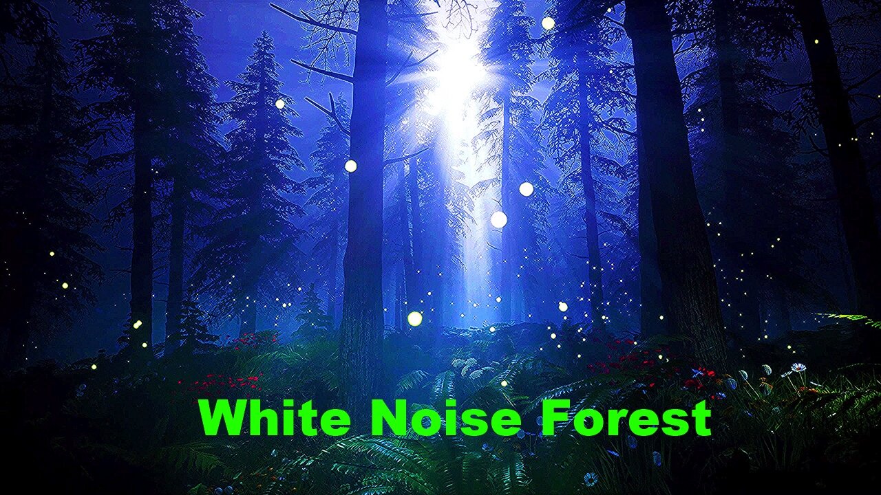 ASMR Quiet White Noise with Background Music Sleep Relaxtion