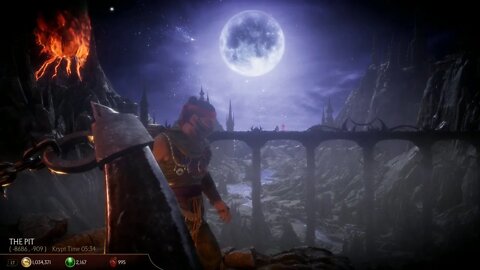 Rain destroys Kotal Kahn & Rebuilds the Bridge in THE KRYPT!