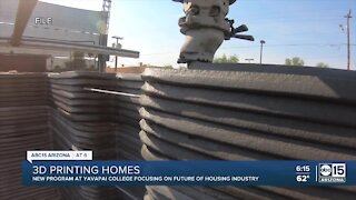 Yavapai College offering new course focused on 3-D printed homes