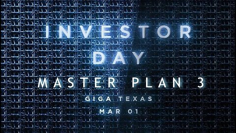 TESLA MASTER PLAN 3 AT INVESTOR DAY 2023 FT INFINITE ABUNDANCE (TESLALEAKS.COM)