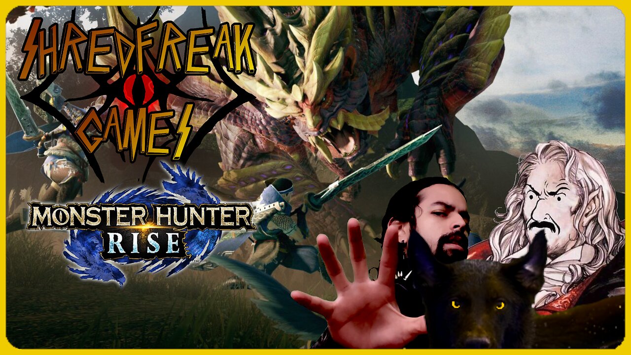 Tuesday LIVE! - Monster Hunter Rise Day 1 w/ Adam + Cult of the Lamb - Shredfreak Games #58