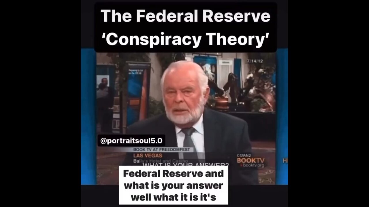 FEDERAL RESERVE - A PRIVATE BY THE CABAL OWNED SCAM