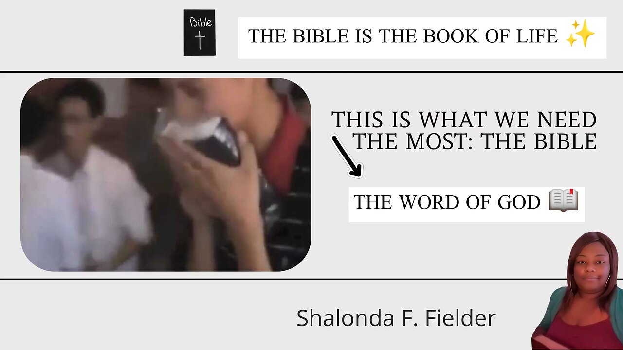 This is what we need the most: The Bible