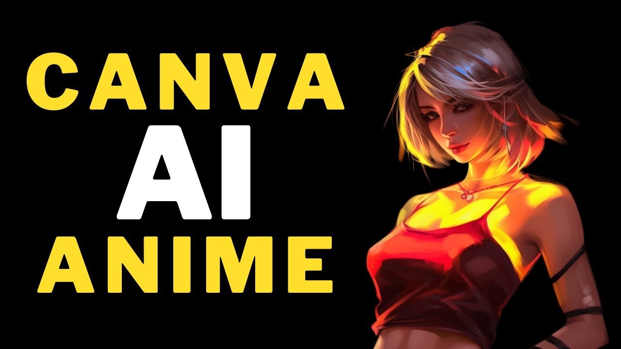 How to DRAW ANIME with CANVA AI and Use ChatGPT to MAKE MONEY from it