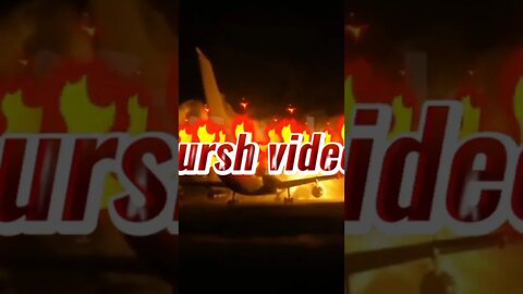 aeroplane crash video