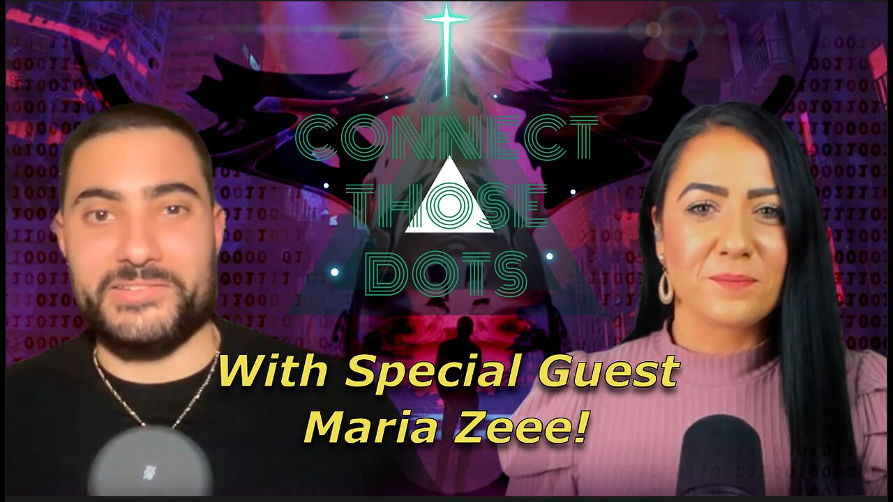 Maria Zeee Joins Connect Those Dots! How To Resist The Slave Mind In The New World Order!