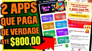 2 APPS PAGANDO RÁPIDO, APLICATIVOS QUE PAGA DE VERDADE