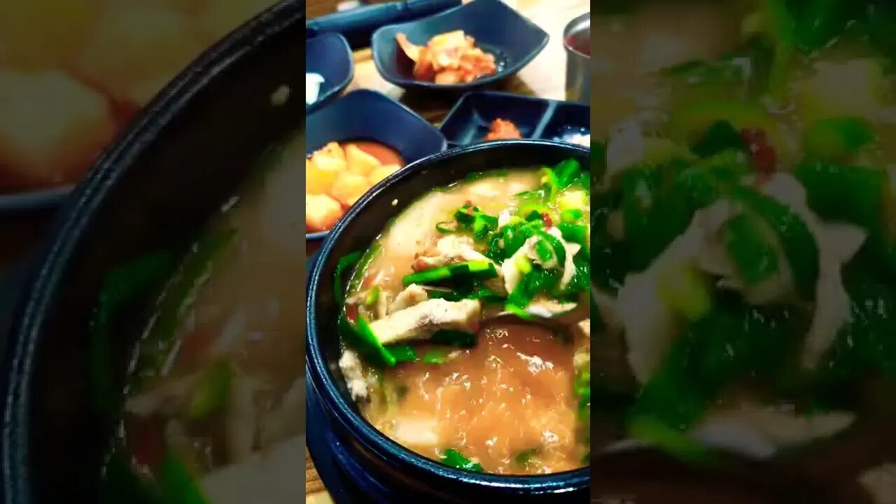 #shorts #hungry #cooking Korean reguler pork soup!