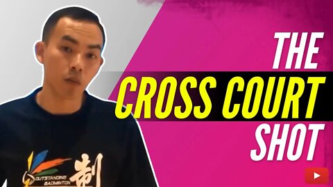 The Cross Court Shot - Badminton Skills and Drills from Xiaoyu -Chinese with English Subtitles