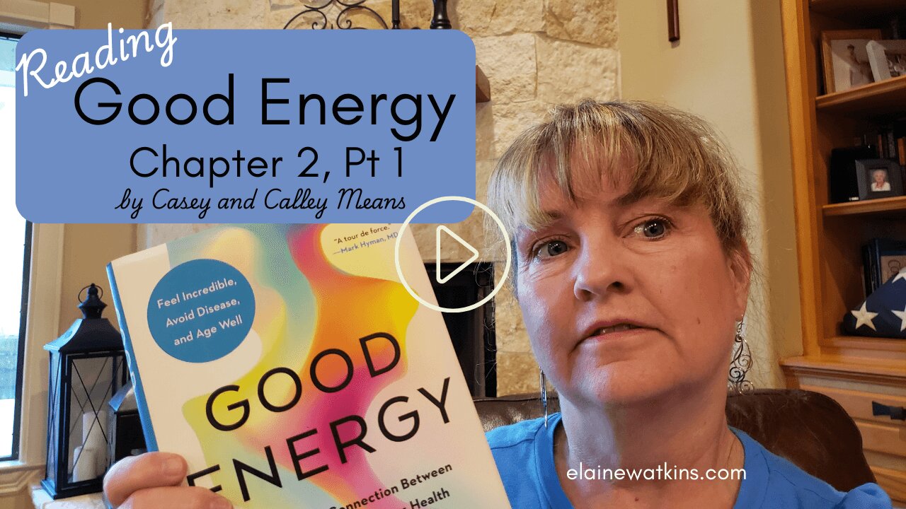 Reading Good Energy - Chapter 2, Pt 1