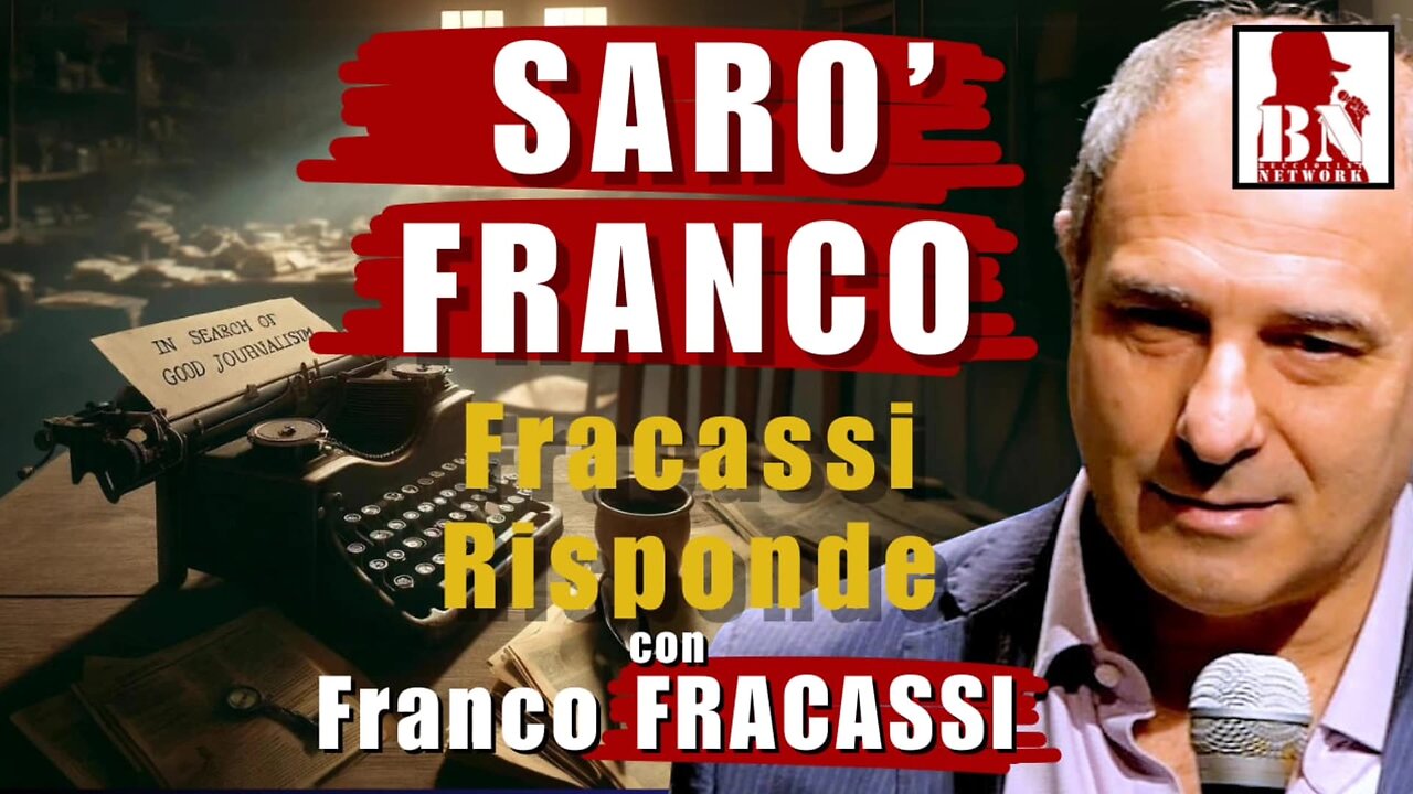 SARÒ FRANCO | Il Punt🔴 di Vista di FRANCO FRACASSI