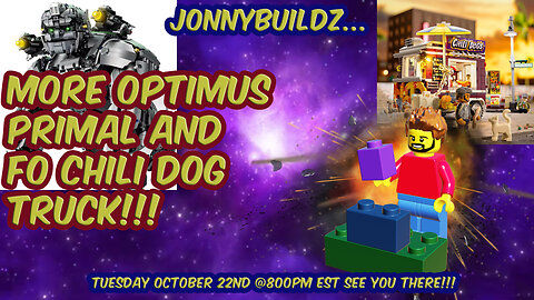 JonnyBuildz...More Optimus Primal AND FO Chili Dog Trailer!!! Leaks and Reviews! Episode 173