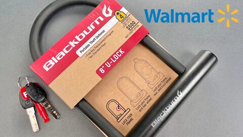 [1406] Walmart’s Worst Bike U-Lock: Blackburn 8”