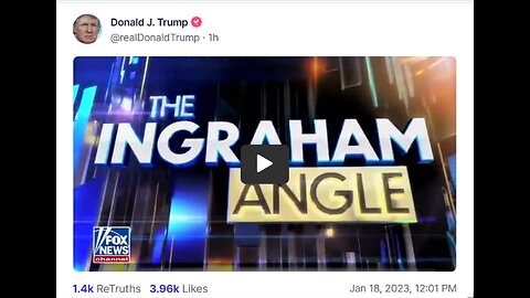 Donald J Trump TS post Jan 18, 2023, 12:01 PM