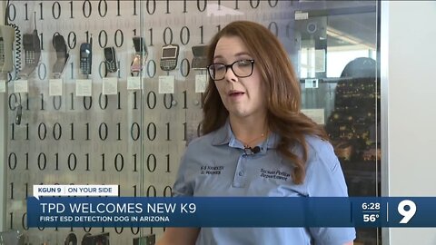 TPD welcomes its newest member K9 Zona