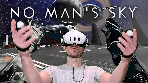 Once Upon a Derelict Freighter // No Man's Sky VR