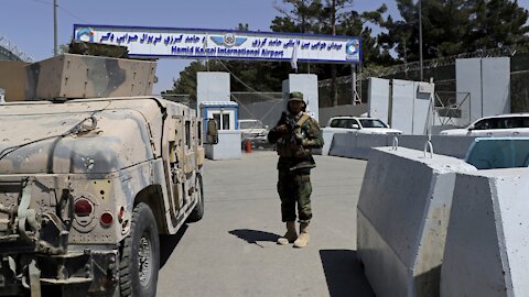 Dozens Of Westerners Board Commercial Flight From Kabul