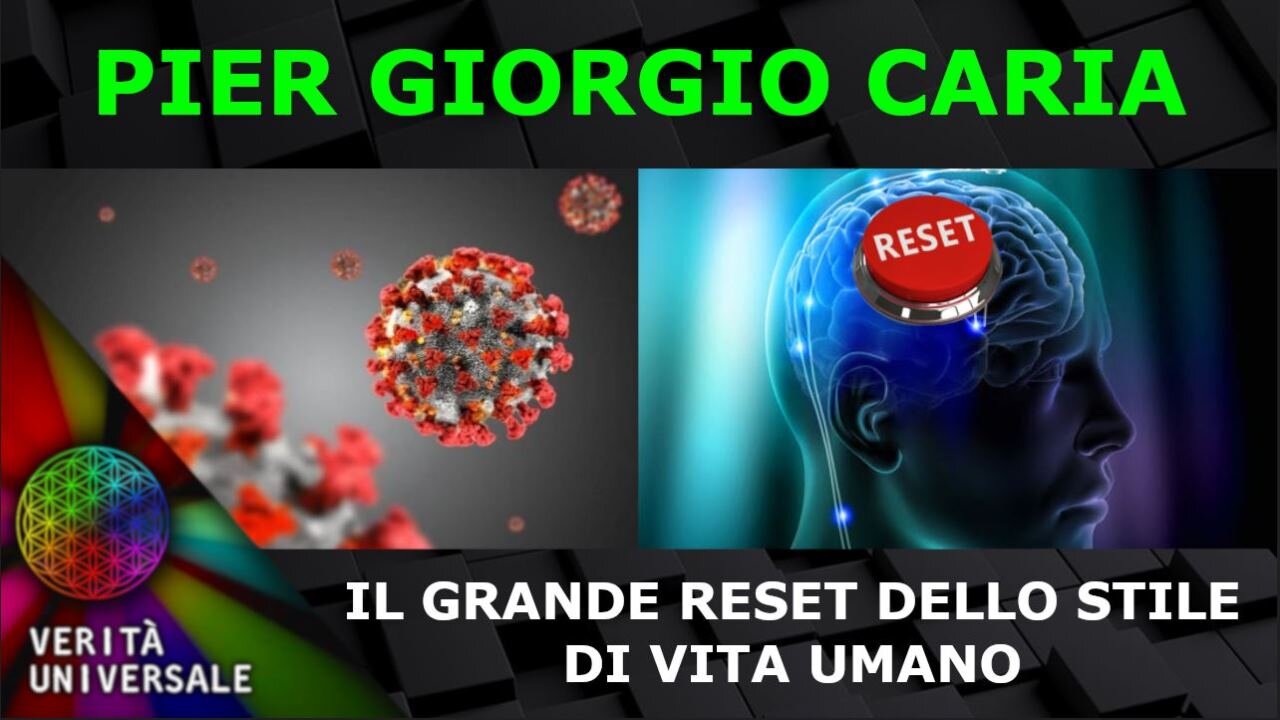 Pier Giorgio Caria - Il grande reset dello stile di vita umano