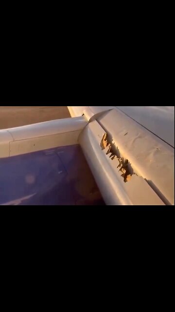 A United Airlines Flight Was Diverted Once A Chunk Of The Wing Tore Off During Flight