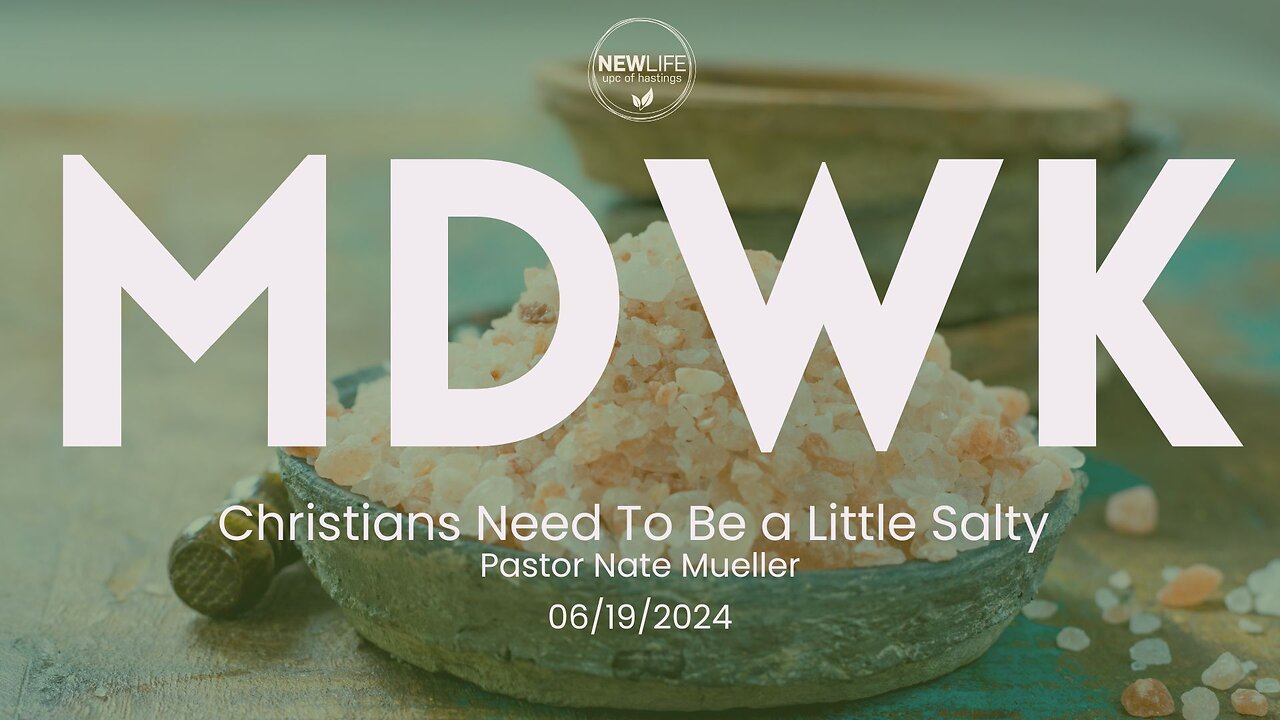 Christians Need to Be a Little Salty