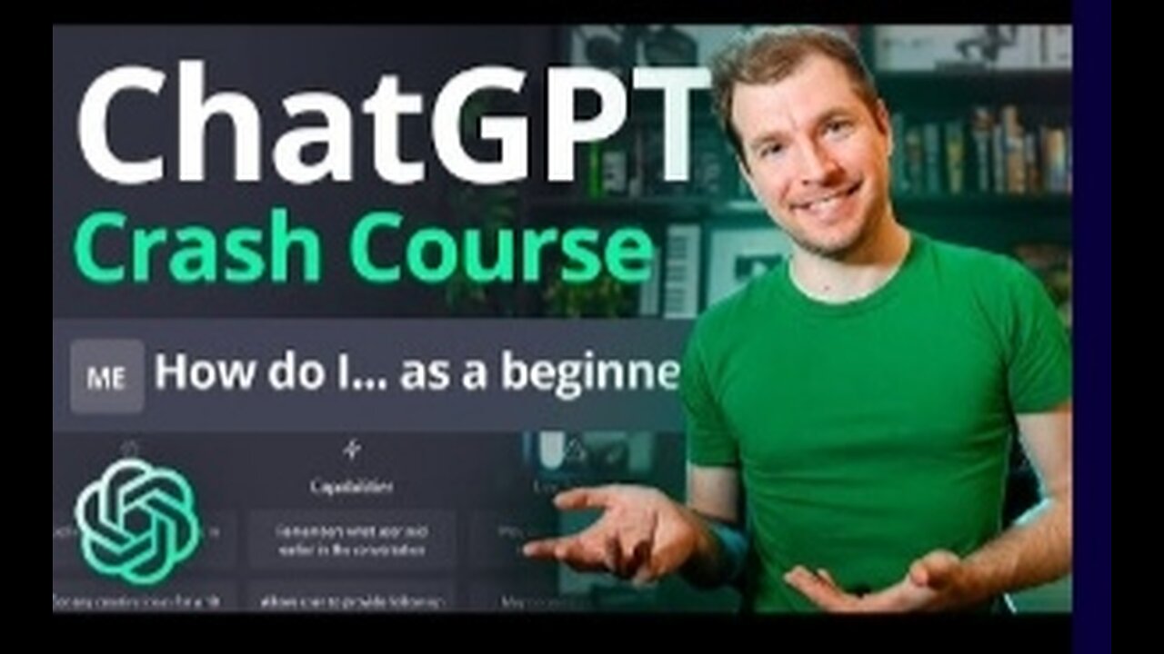 ChatGPT Tutorial, crash course ChatGPT for Begier