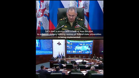 Meeting of the Russian Military Chamber at National Defence