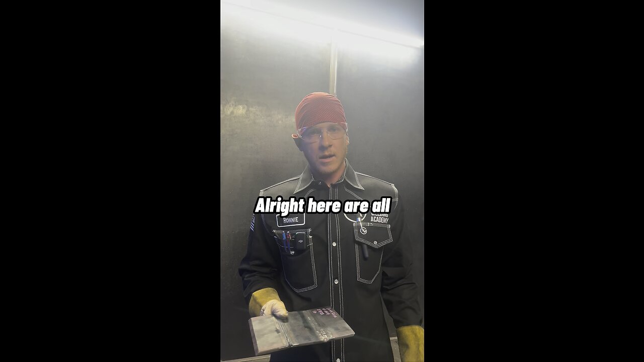 Different positions on plate #tipoftheday #tip #weldingacademy #welder #bluecollar #trades
