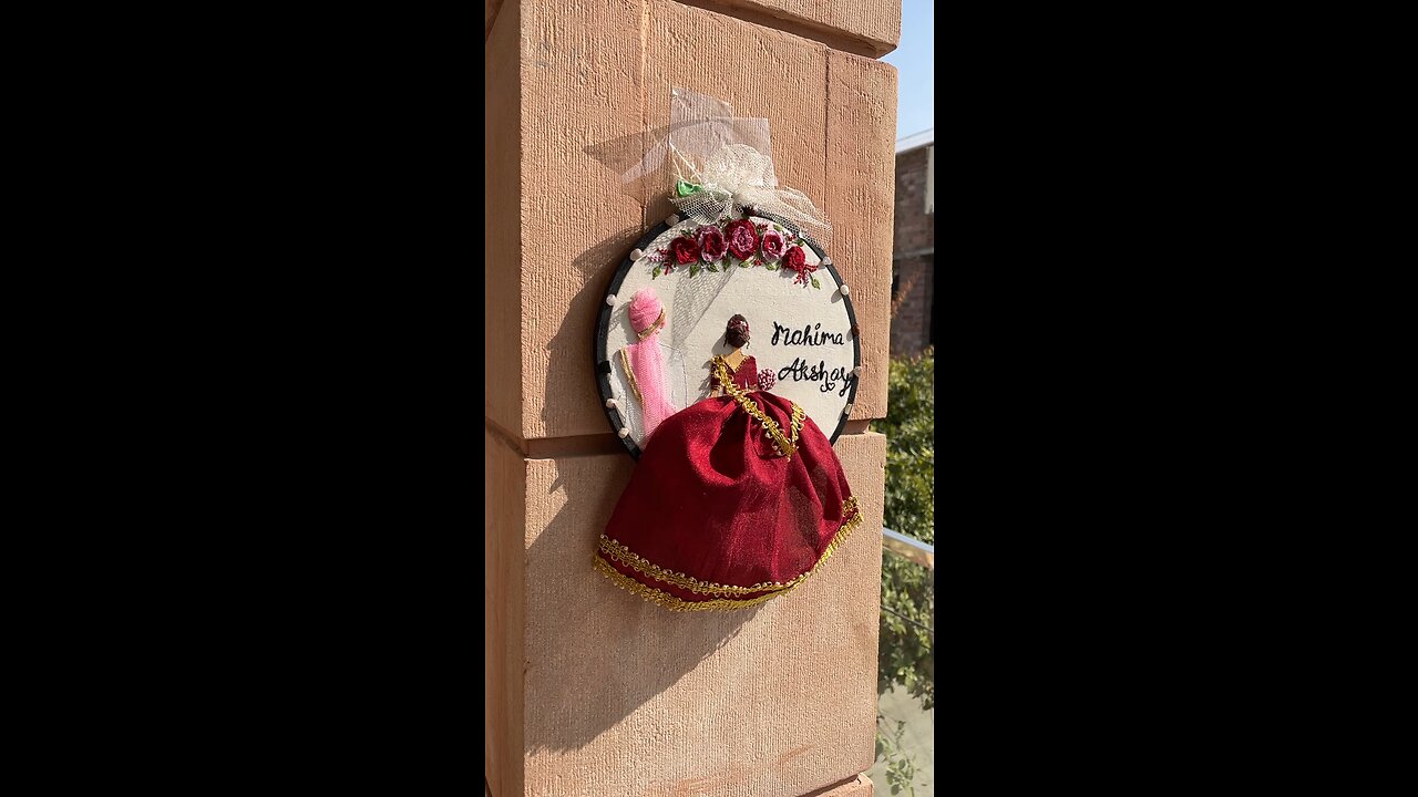 Handmade embroidery