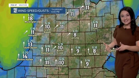 Today's Forecast: Breezy, warm and sunny