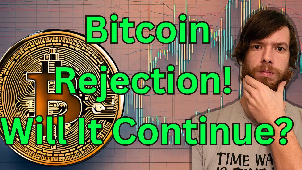 Bitcoin Rejection! Will It Continue? E 633 #crypto #grt #xrp #algo #ankr #btc #crypto