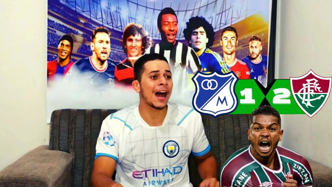 REACT MILLONARIOS 1 X 2 FLUMINENSE - LIBERTADORES 2022
