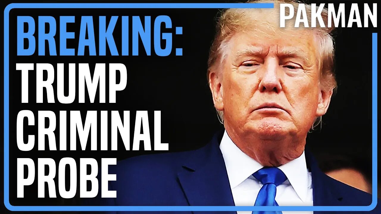 BREAKING: Trump Under Criminal Investigation by Justice Dept