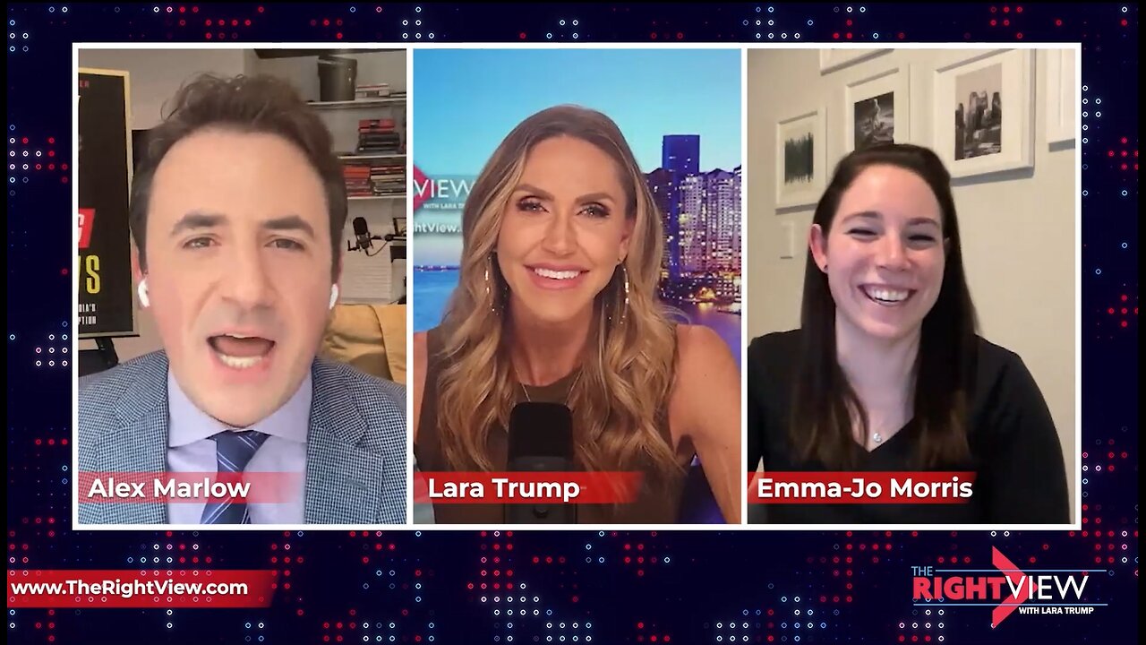 Lara Trump, Alex Marlow, Emma-Jo Morris