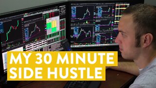 [LIVE] Day Trading | My 30 Minute Side Hustle