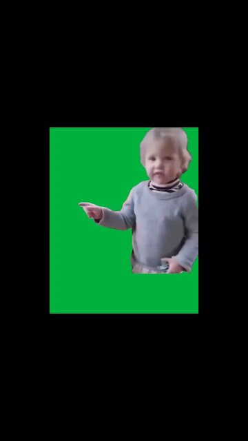 Green Screen – Fing goat outside