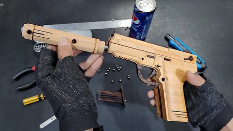 【new custom version】 | How to make a shotgun | Wood Art TG