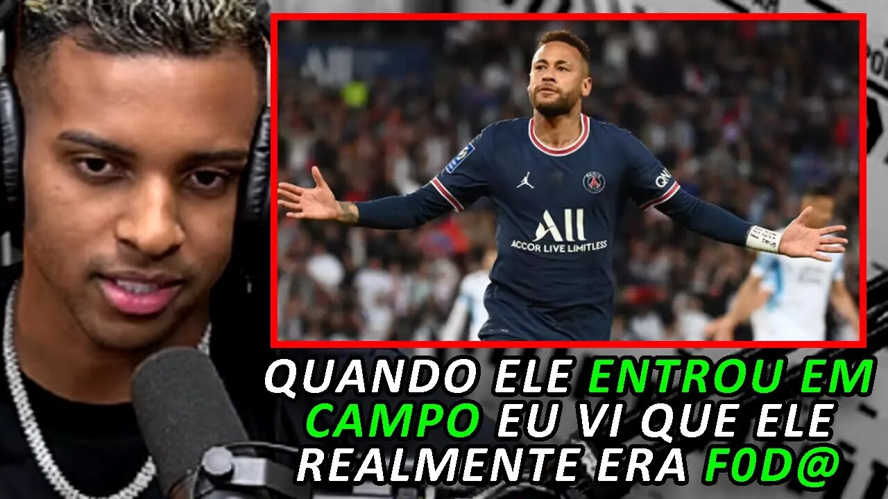 PRIMEIRA VEZ JOGANDO CONTRA O NEYMAR (RODRYGO GOES - Podpah #417) FlowPah Cortes