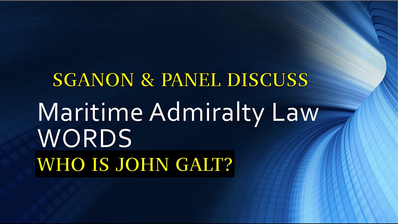 SG Sits Down w/ NLA to Discuss Transitioning Our Nation Back to Common Law Republic. TY JGANON