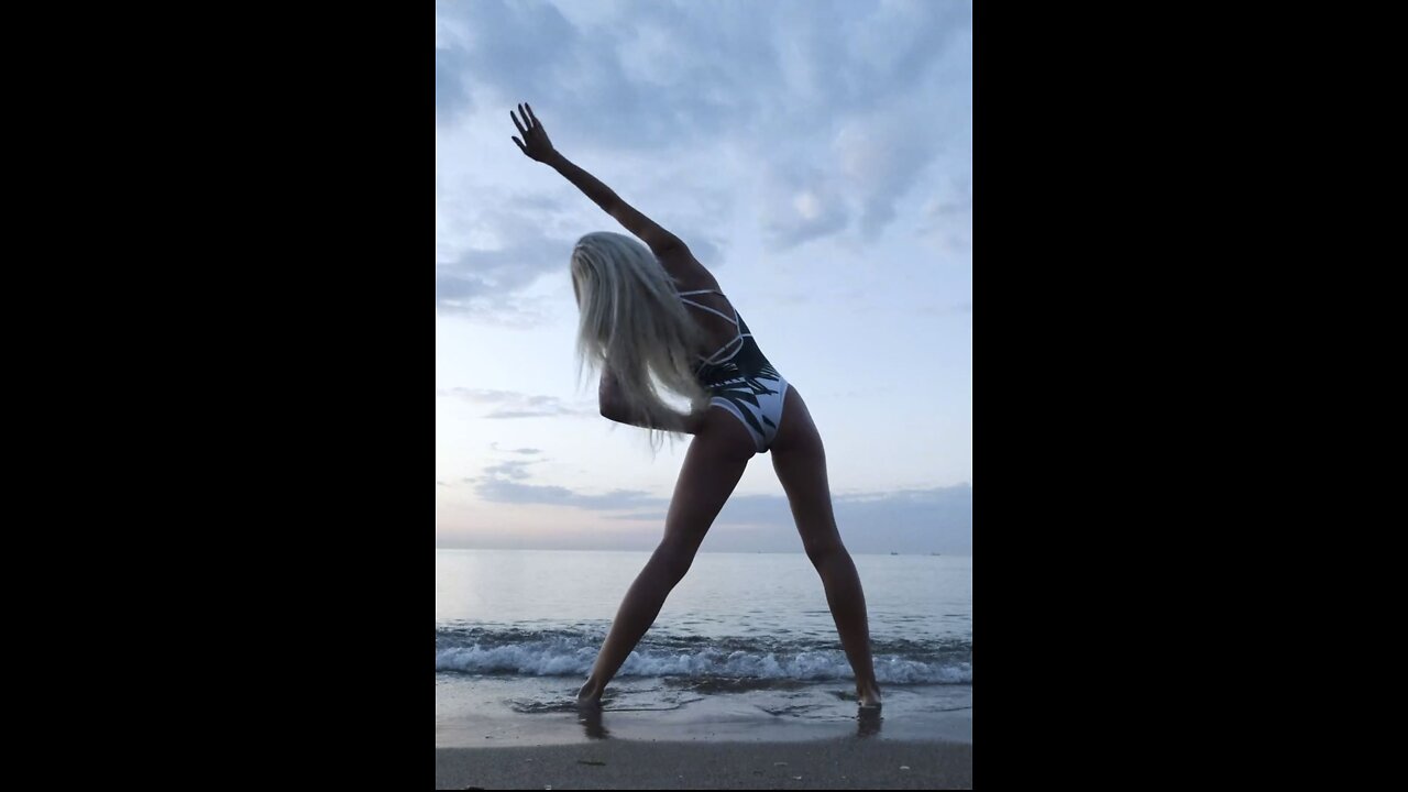 Beautiful Blonde Teen Exercising How To Light A Cigarette #Shorts