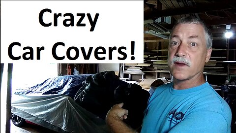 CRAZY Car Covering Fun * Covers, Layers, Padding, Rope