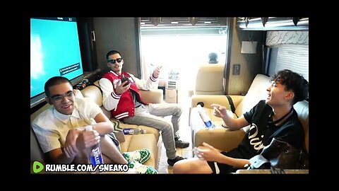 N3on Ricegum and Sneako go camping