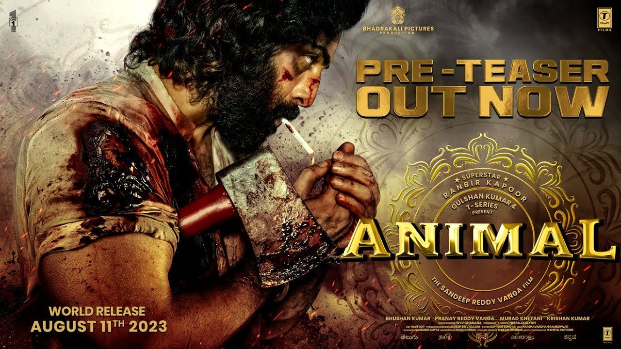 ANIMAL Pre-Teaser Ranbir Kapoor