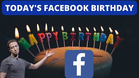 facebook birthday celebration