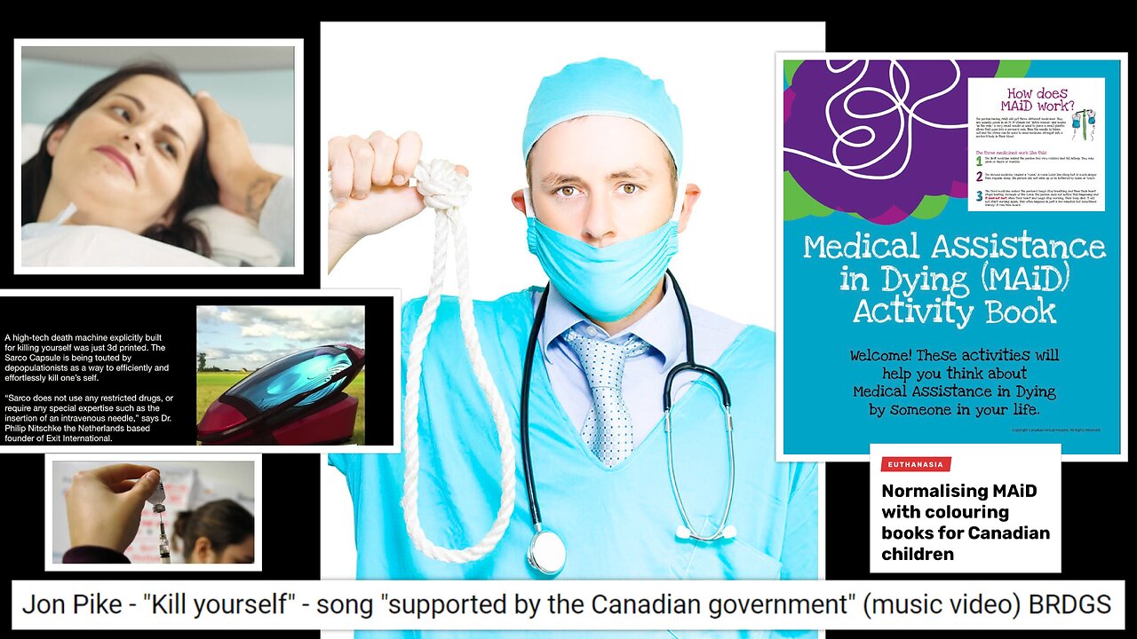 Jon Pike - "Kill yourself" - song "supported by the Canadian government" (music video)