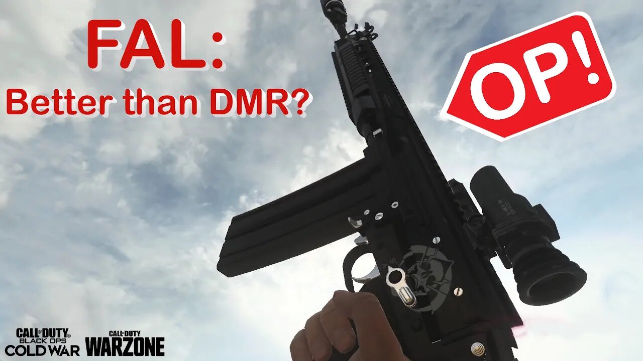 FAL: Better than DMR? | Call of Duty: Black Ops Cold War/Modern Warfare Warzone #shorts